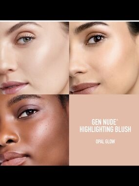 bareMinerals Gen Nude Highlighting Blush - Opal Glow (Soft Peachy Nude)